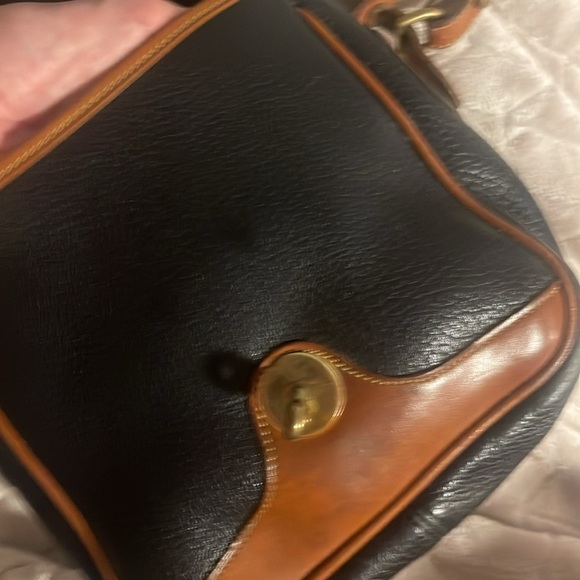 Vintage dooney and bourke navy saddlebag crossbody - Picture 11 of 14